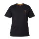 Fox Collection T-Shirt Schwarz-Orange L