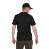 Fox Collection T-Shirt Schwarz-Orange Polo XL