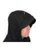 Fox Collection LW Hoody Schwarz Orange Kapuzenpullover XL