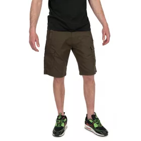 Fox Collection LW Cargo Shorts Grün-Schwarz Kurze Hose 2XL
