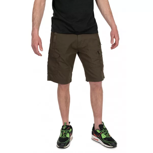 Fox Collection LW Cargo Shorts Grün-Schwarz Kurze Hose 3XL