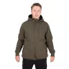 Fox Collection Sherpa Hoody Green-Black Jacke Thermo Jacke 2XL