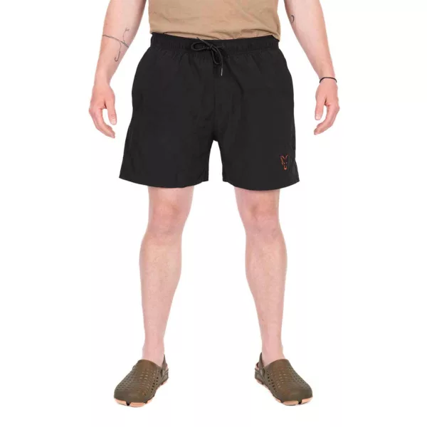 Fox Collection Black LW Swim Shorts Badehose M