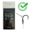CATCH METHOD CARP SPIKE HAIR RIG VORGEBUNDENER HAKEN 12 4Stk/Packung