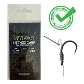   CATCH METHOD CARP SPIKE HAIR RIG VORGEBUNDENER HAKEN 12 4Stk/Packung