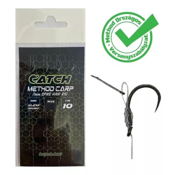 Catch Method Carp Spike Hair Rig Vorgebundener Haken 14 4Stk/Packung