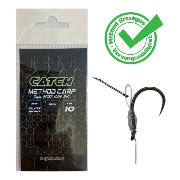 Catch Method Carp Spike Hair Rig Vorgebundener Haken 16 4Stk/Packung