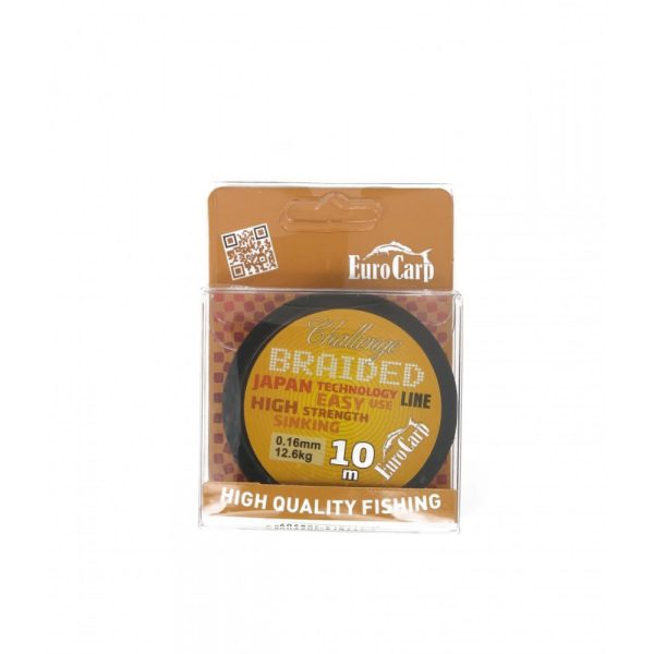 EuroCarp Challenge Geflochtene Schnur 10 m 0,16 12.6 kg