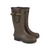 Fox Neoprene Lined Camo/Khaki Gummistiefel UK10/EU44