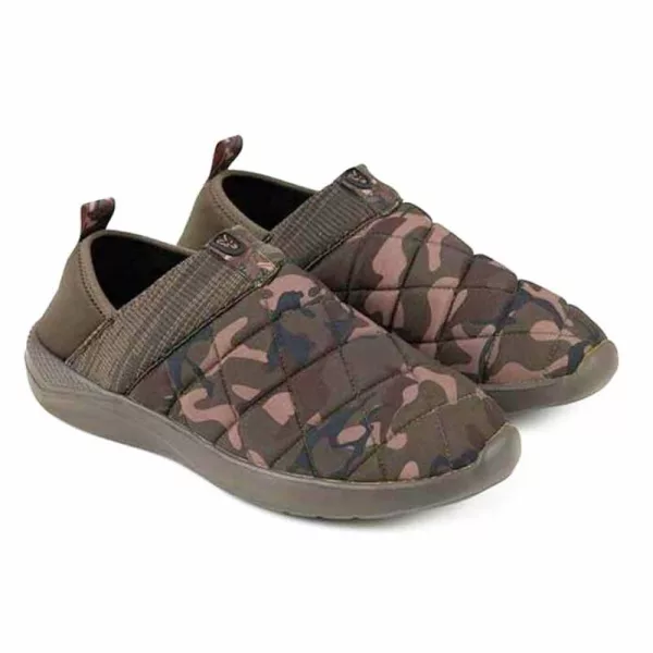 Fox Camo Khaki Bivvy Slipper Gefütterter Pantoffel 7/41