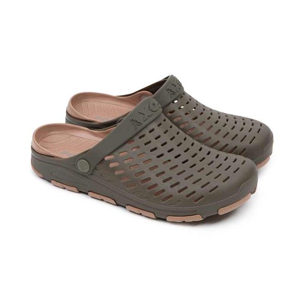 Fox Khaki Clogs Pantolette 41