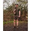 Fox Schwarz-Camo Badeshorts S