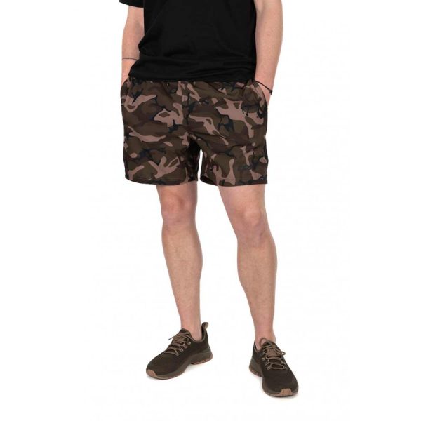 Fox Schwarz-Camo Badeshorts M