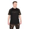 Fox Outline T-Shirt Schwarz Camo Polo L