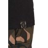 Fox Outline T-Shirt Schwarz Camo Polo L