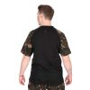 Fox Outline T-Shirt Schwarz Camo Polo 3XL