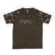Fox Outline T-Shirt Khaki Camo Gr. 2XL