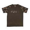 Fox Outline T-Shirt Khaki Camo Gr. 3XL