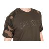 Fox Outline T-Shirt Khaki Camo Gr. 3XL