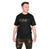 Fox Logo T-Shirt Schwarz Camo Polo L