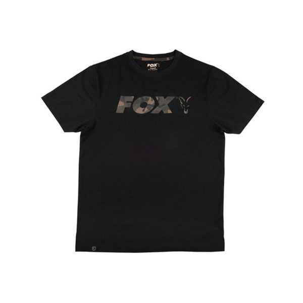 Fox Logo T-shirt Schwarz Camo Polo 3XL