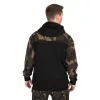 Fox LW Schwarz-Camo Split Zip Hoody Kapuzenpullover mit Reißverschluss L