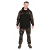 Fox LW Schwarz-Camo Split Zip Hoody Kapuzenpullover mit Reißverschluss 3XL
