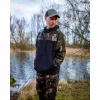 Fox LW Schwarz-Camo Split Zip Hoody Kapuzenpullover mit Reißverschluss 3XL