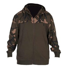   Fox LW Khaki-Camo Split Zip Hoody Kapuzenpullover mit Reißverschluss 2XL