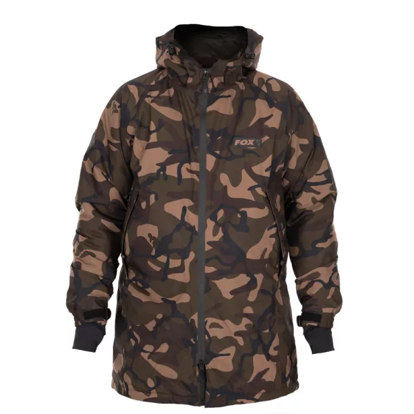 Fox Camo Sherpa Tec 3/4 Jacket LTD Thermojacke M