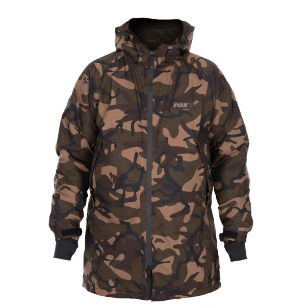 Fox Camo Sherpa Tec 3/4 Jacket LTD Thermojacke XL
