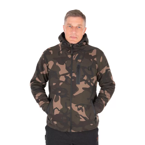 Fox Camo Full Zip Prem Sherpa 310 Hoodie Pullover M