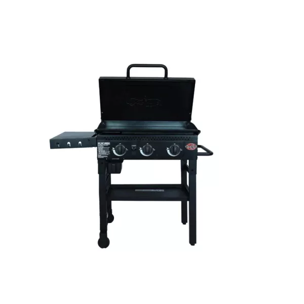 Char-Griller Flat Iron Premium 3-Brenner Plancha