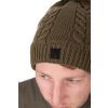 Fox Khaki Knitted Bobble Bommelmütze