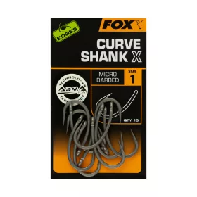 Fox EDGES™ Curve Shank X Größe 4 Haken