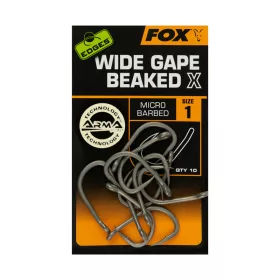 Fox EDGES™ Wide Gape Beaked X Größe 1 Haken