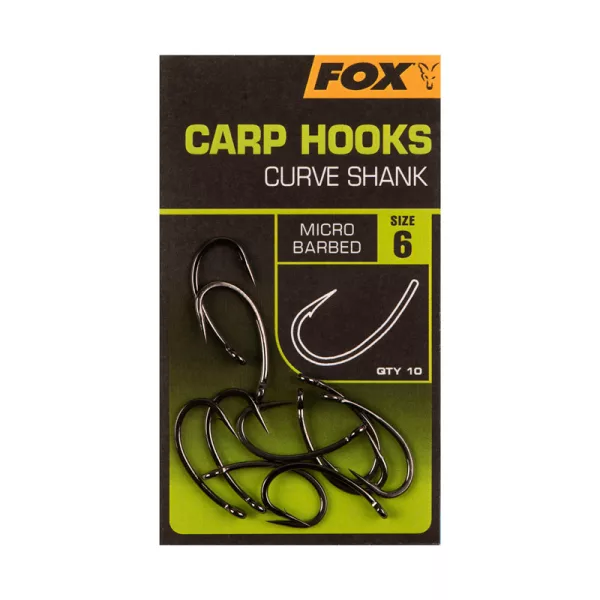 Fox Curve Shank - Größe 4 Haken