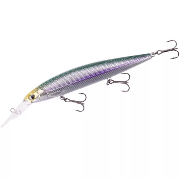 Major Craft Ceana Jerkbait 110SPM Middle 11cm 17gr #001 Blue Back Silver Schwimmender Wobbler