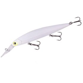   Major Craft Ceana Jerkbait 110SPM Middle 11cm 17gr #004 Yellow Cheek Pearl White Schwimmender Wobbler