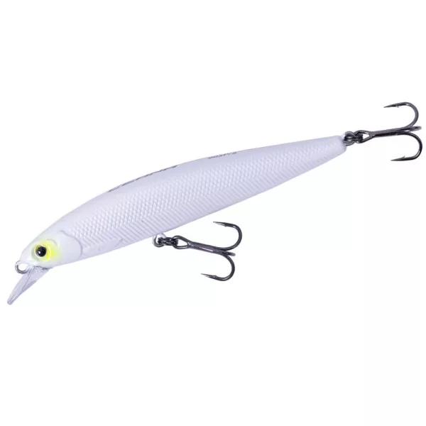 Major Craft Ceana Jerkbait 90SPS Shallow 9cm 10gr #004 Yellow Cheek Pearl White Schwimmender Wobbler
