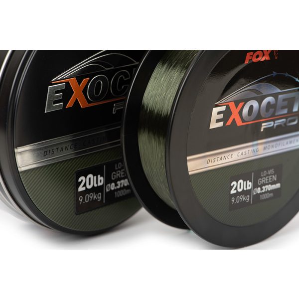 Fox Exocet Pro Mono 1000m 0,370mm Monofile Hauptschnur