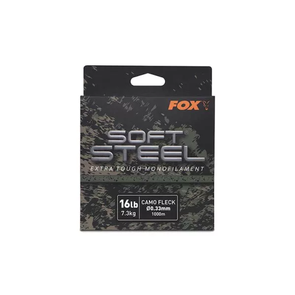 Fox Soft Stell Camo 0,33mm 1000m Monofile Hauptschnur