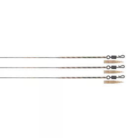 Fox Edges Camo 30lb Submerge Leaders 75cm Vorfach 3Stk