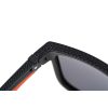 Fox Collection Black Orange Shades Brown Lens Sonnenbrille