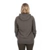 Fox WC Zipped Hoodie mit Reißverschluss Grün-Malve Damen Kapuzenpullover XL