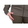 Fox WC Zipped Hoodie mit Reißverschluss Grün-Malve Damen Kapuzenpullover XL