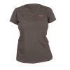 Fox WC V Neck T-Shirt Grün-Malve Damen T-Shirt S