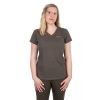 Fox WC V Neck T-Shirt Grün-Malve Damen T-Shirt S