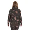 Fox Womens Zipped Camo Hoodie Damen Kapuzenpullover L