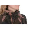 Fox Womens Zipped Camo Hoodie Damen Kapuzenpullover XL